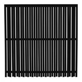 Staket Nagano 180x180 PLUS Svart