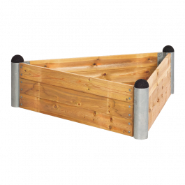 Odlingslåda PLUS 140x140X140x36cm