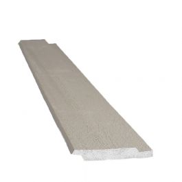 Ytterpanel Fals Spårpanel 22x120 Vit/grå