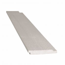 Ytterpanel Enkelfas Fals 22x145 Vit/grå
