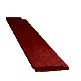 Ytterpanel Enkelfas Fals 22x120 Mörkröd