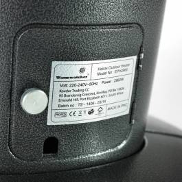 Infravärme Sunred Apollo Svart