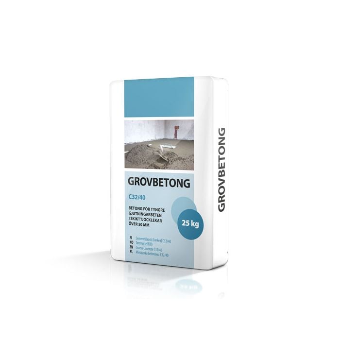 Grovbetong 25kg