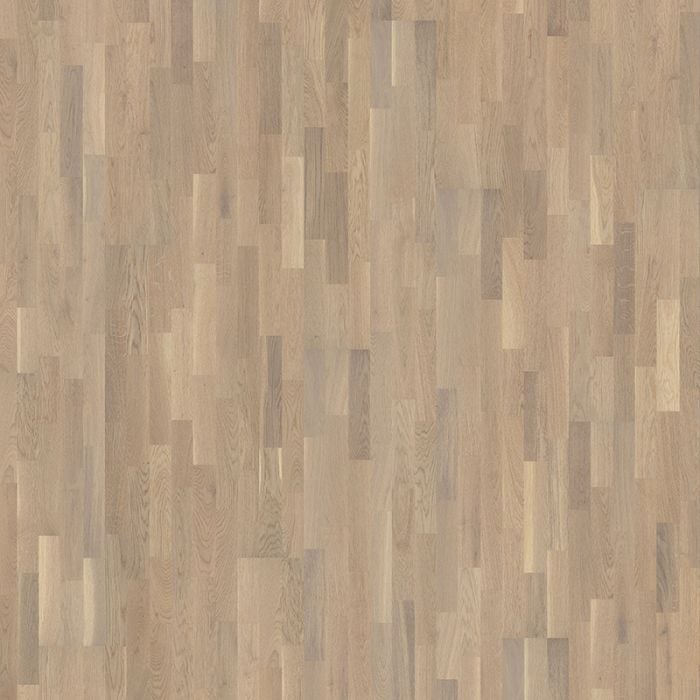 Parkettgolv 3-stav Ek Vit Vasa Mattlack Kährs