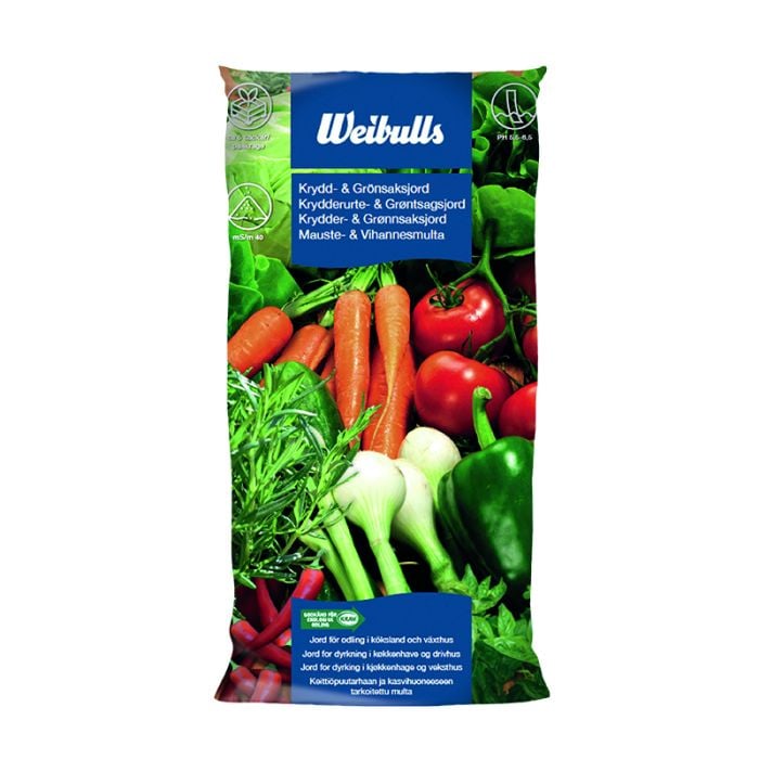 Specialjord Ört & Grönsaksjord 40 L Hasselfors Garden