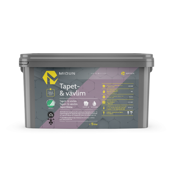 Tapet- & vävlim Midun