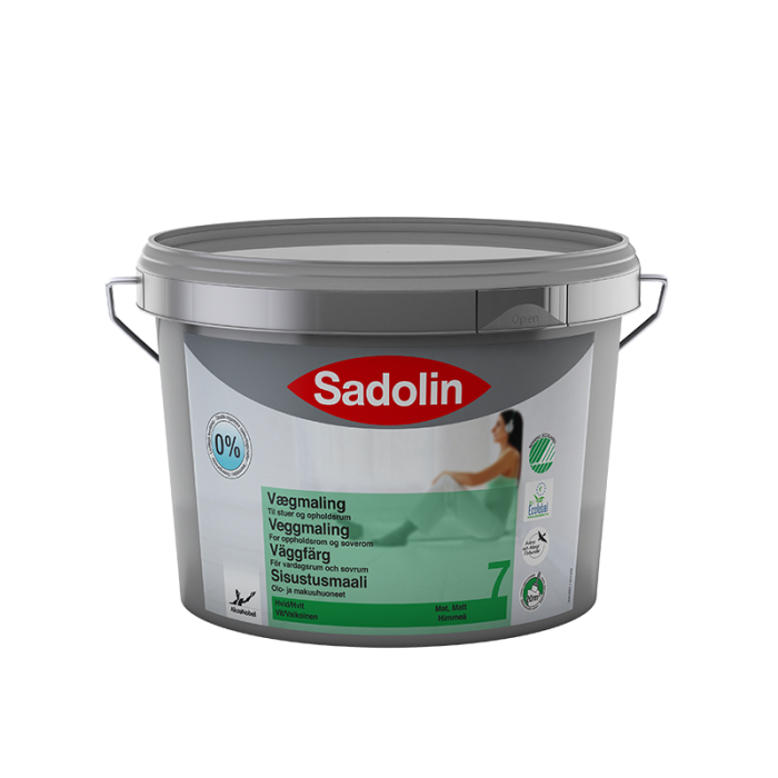 Väggfärg 7 Matt Sadolin