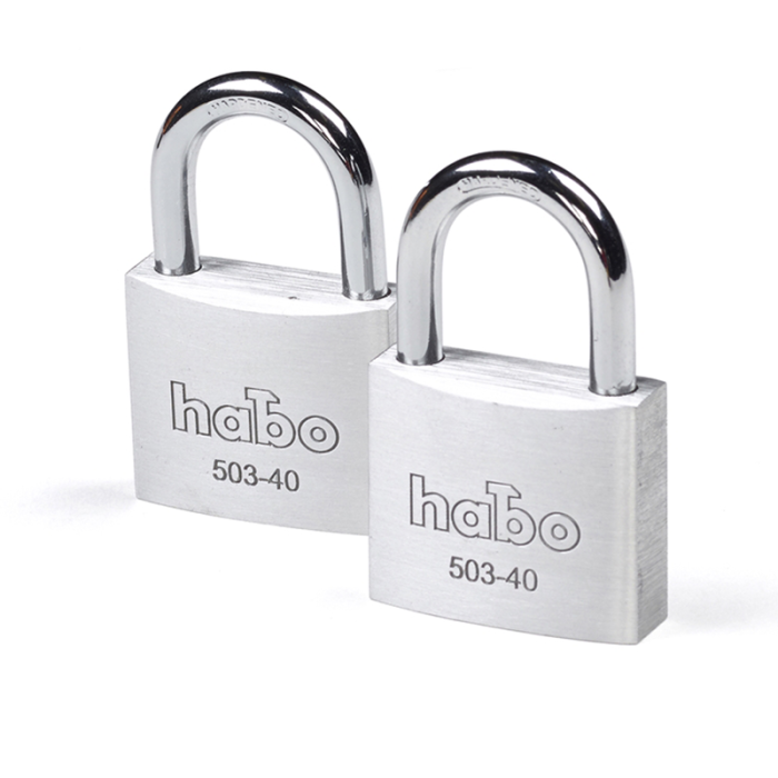 Hänglås Aluminium Habo