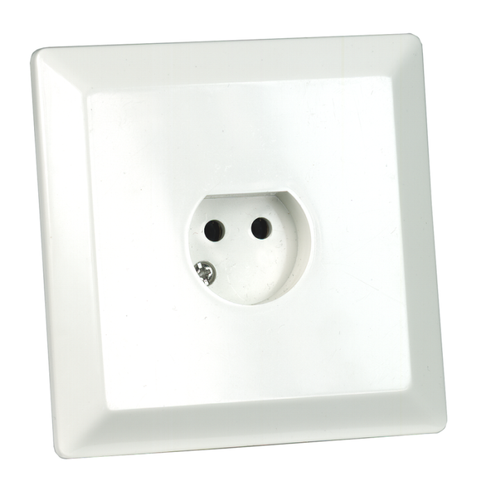 Lamputtag 2-pol Infällt ojordat Gelia