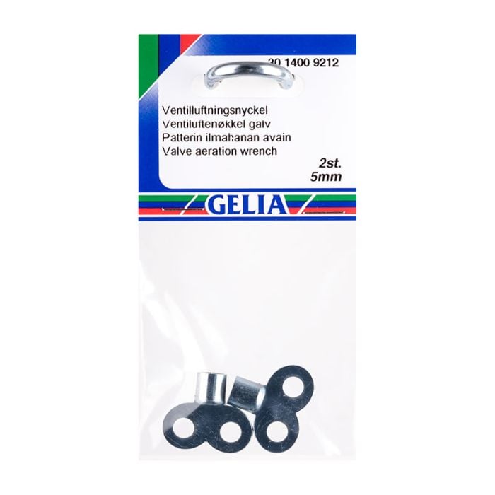 Ventilluftningsnyckel 2-pack 5 mm EZZE
