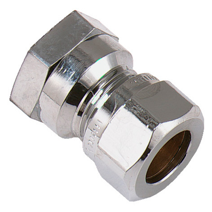 Klämringskoppling Invändig Gänga Rak Förkromad Vatette