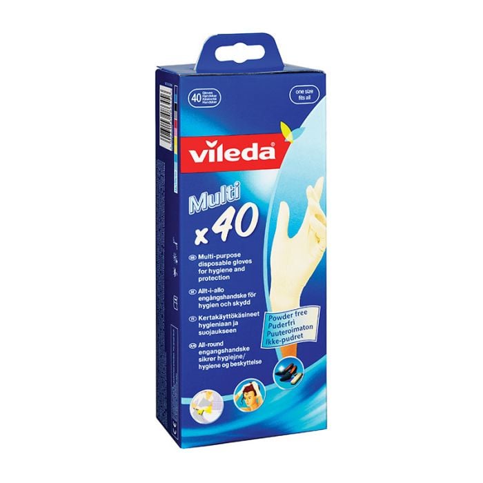 Engångshandskar Multi Latex Vileda