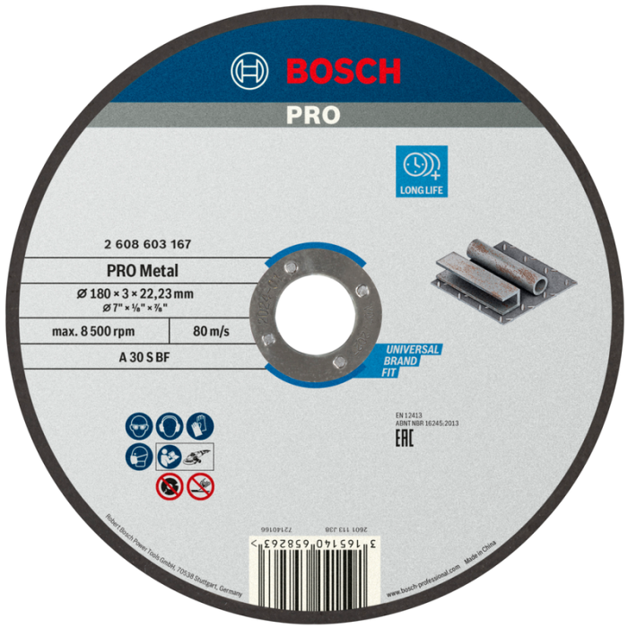 Kapskiva Pro för Metall Bosch Power Tools