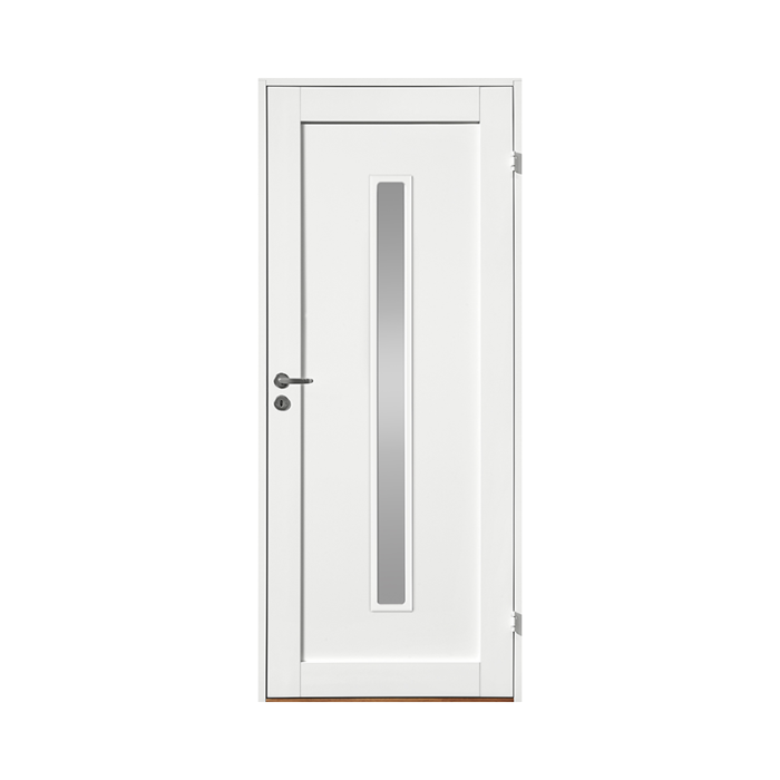 Innedörr Contur Vit Långt Frostat Glas Br. Johansson