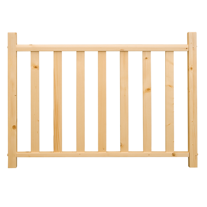 Skyddsräcke Square Wood ByggEra