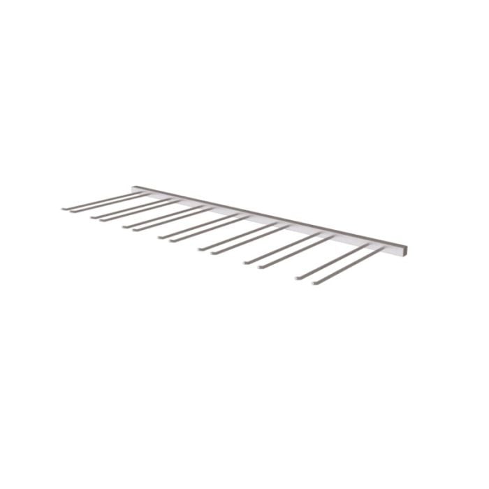 Glashängare väggmonterad L1200mm Decosteel