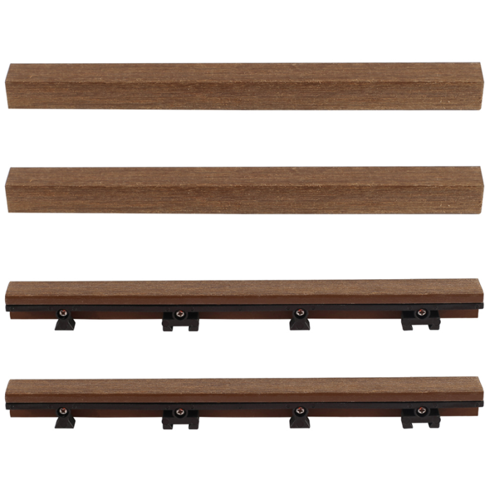 Kantlist Trall för Komposittrall Rak 4-pack Jabo