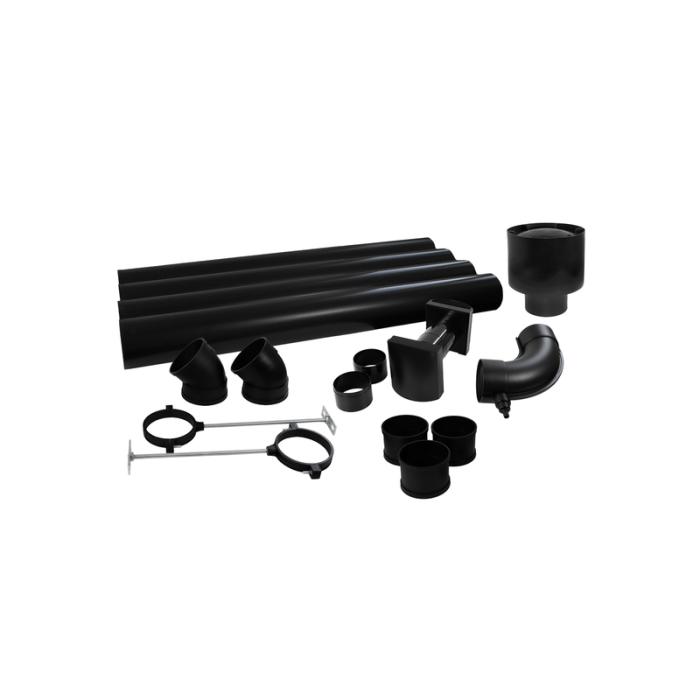 Ventilationssats till Förbränningstoalett Separett