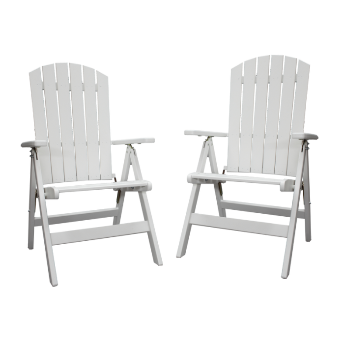 Utomhusstol Kungshamn Recliner 2-pack Baltic Garden