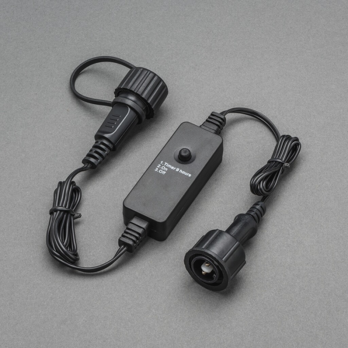 Timer Ute 9h Soft Cable Gnosjö Konstsmide