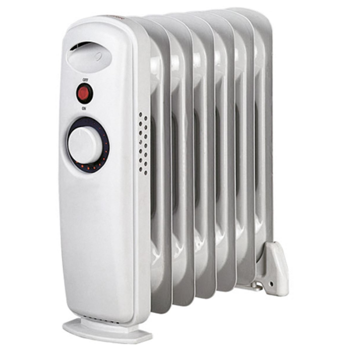 Oljeradiator Oljelamellradiator Baby 500 W Gnosjö Klimatprodukter