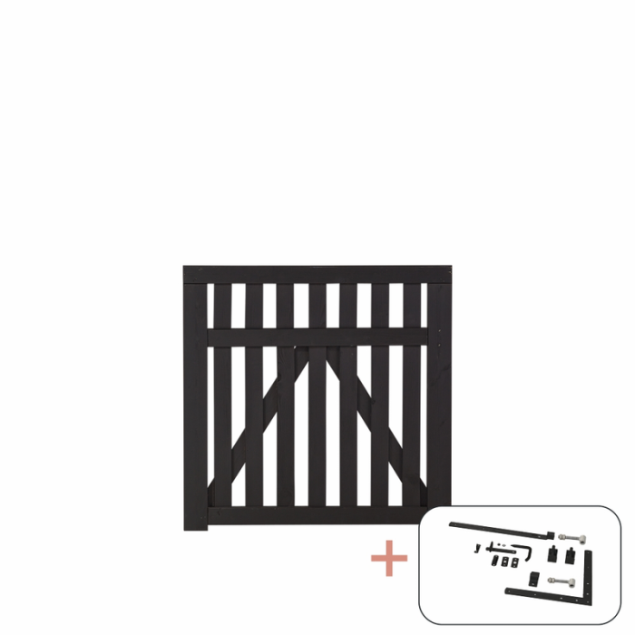 Enkelgrind Country 100 x 98 cm med Beslag PLUS