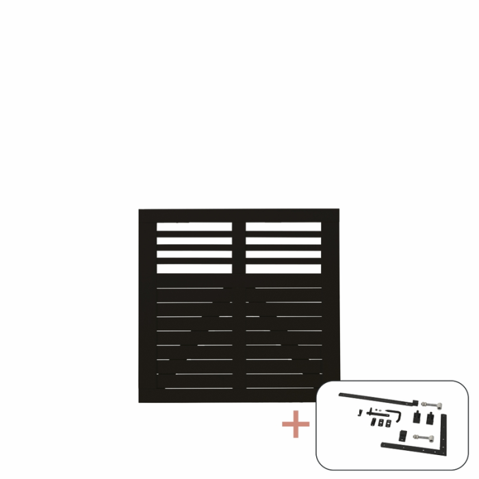 Enkelgrind Decora med Beslag PLUS