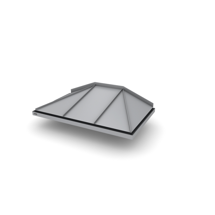 Entrétak Hipped Rheinzink Designtak