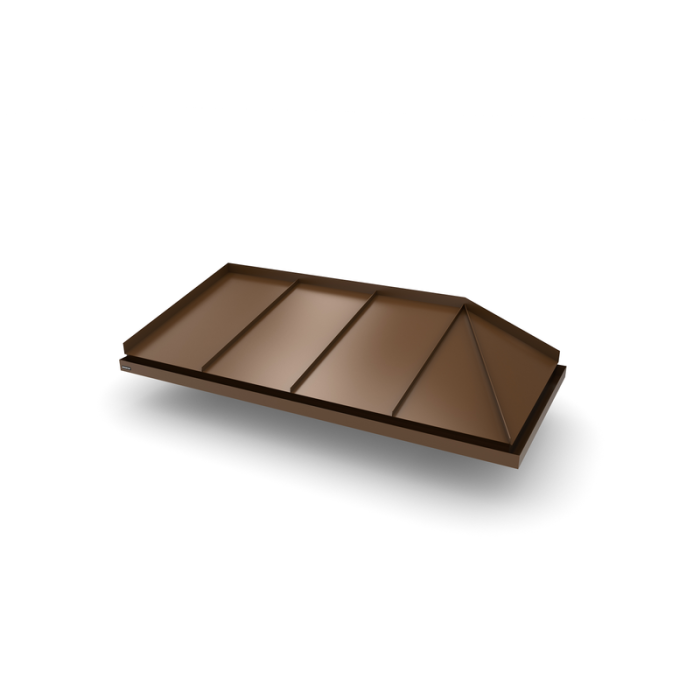 Entrétak Inner Corner Mörkbrun Designtak