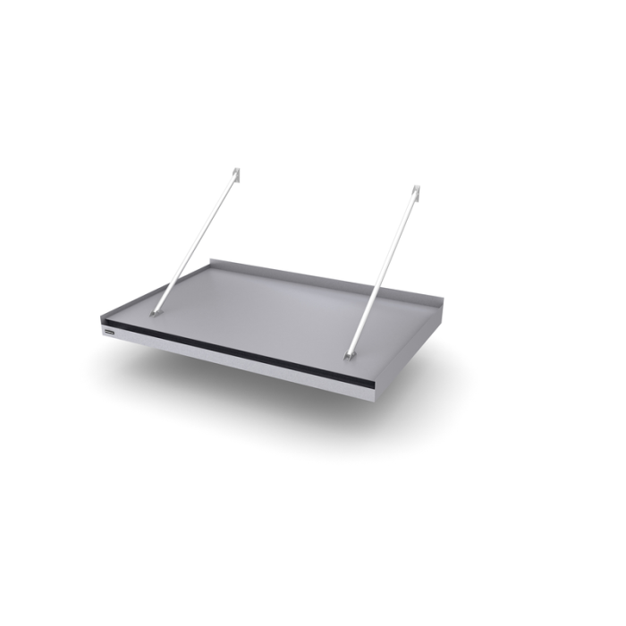 Entrétak Modern Flat Grå Designtak