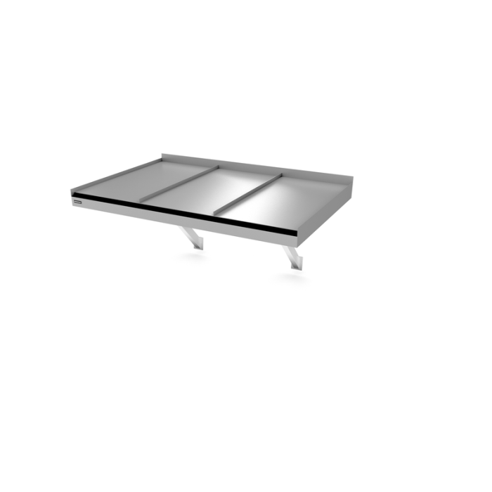 Entrétak Modern Flat Console Seamed Silvermetallic Designtak
