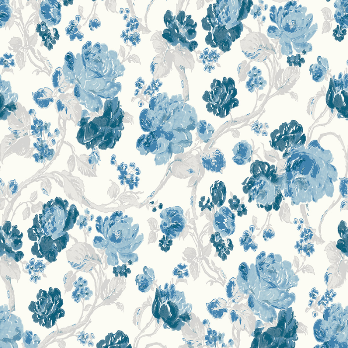 Tapet Heritage Non Woven Modern Blommig Impressionism Fiona