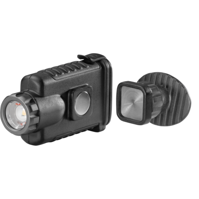 Hjälmlampa SHL2R Uppladdningsbar med Fäste för KASK COAST