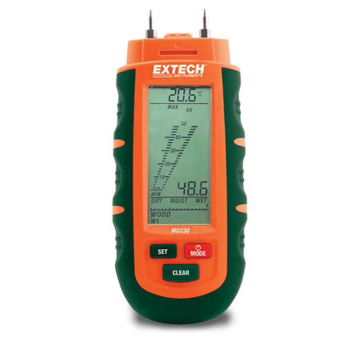 Fuktmätare MO230 Fuktmätare Extech