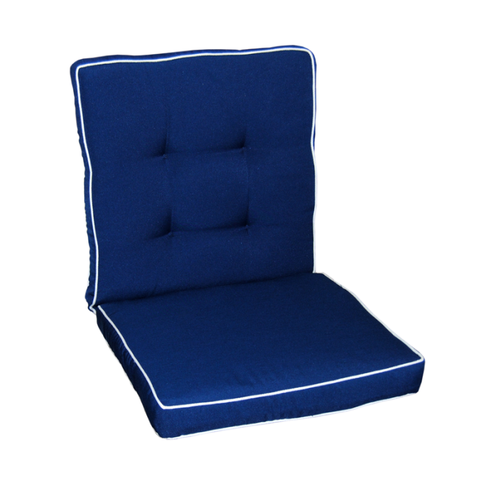 Stolskudde med ryggstöd Excellent Midi Låg Rygg 2-pack Baltic Garden Stolskudde med ryggstöd Excellent Midi Låg Rygg 2-pack Baltic Garden