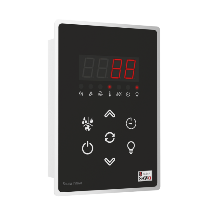 Styrenhet Innova 2.0 Användargränssnitt SAWO Styrenhet Innova 2.0 Användargränssnitt SAWO