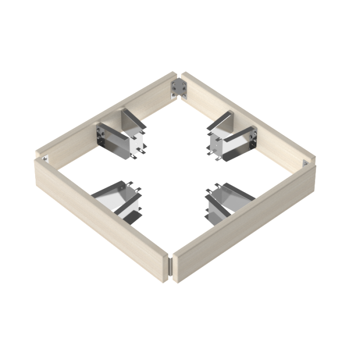 Värmevakt Cubos för mellanliggande installation SAWO Värmevakt Cubos för mellanliggande installation SAWO