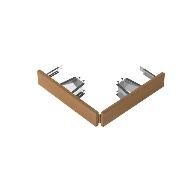 Värmevakt Cubos för hörninstallation SAWO Värmevakt Cubos för hörninstallation SAWO