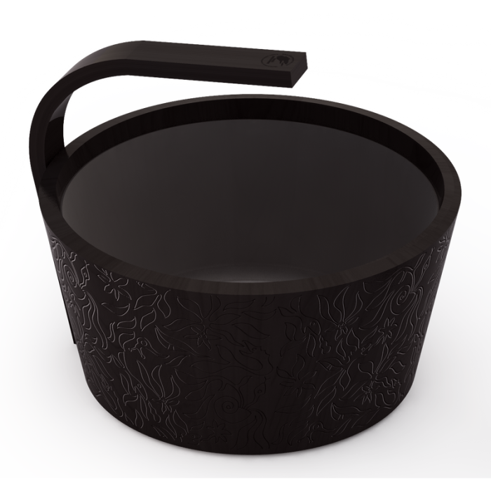 Bastu hink Ångvatten Cedar med plastinsats SAWO