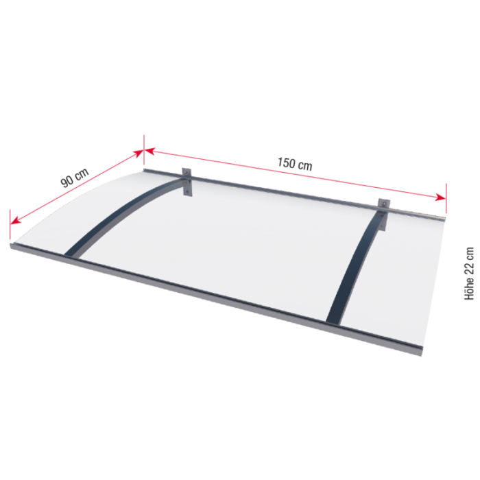 Entrétak Helios Akryl Led gop