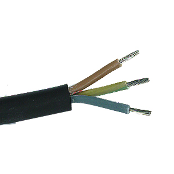 Anslutningskabel till Bastuaggregat HO7RN-F 2m Gelia