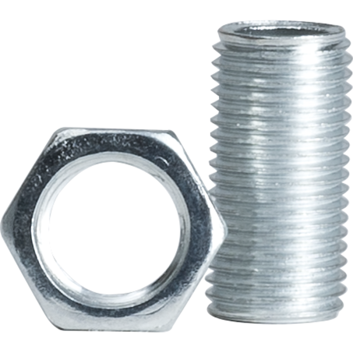 Nippel Helgängad 10 mm Gelia