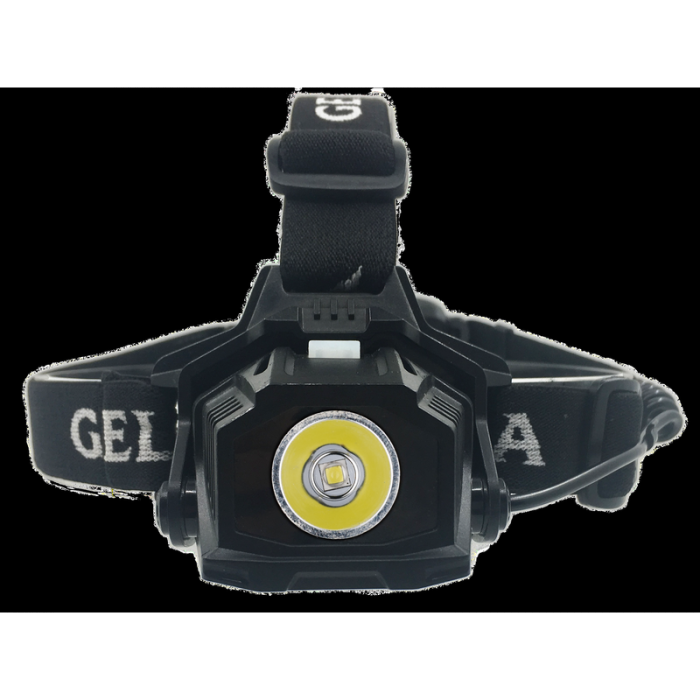 Pannlampa LED 1000lm USB-laddning Gelia