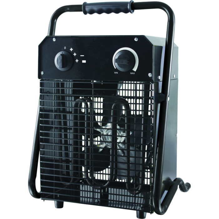 Värmefläkt Bygg 3.3kW 230V IP24 med bärhandtag Gelia