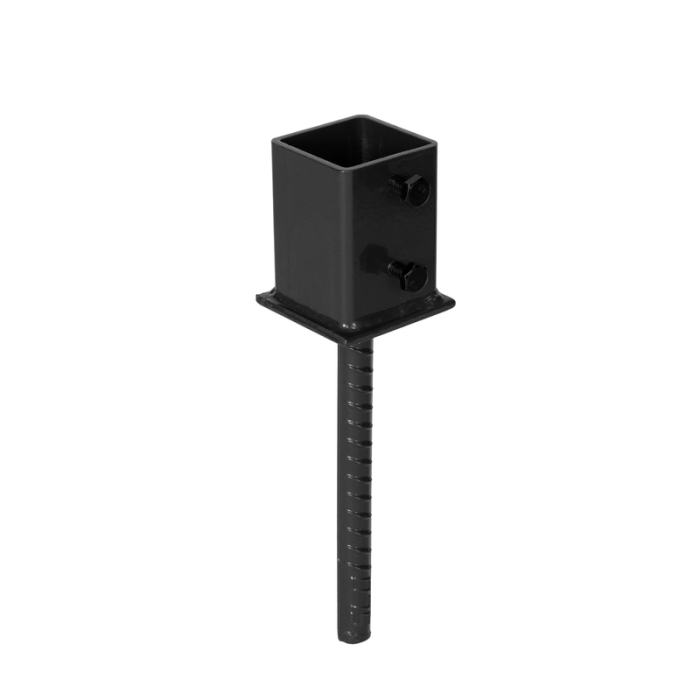 Stolpfäste POPULÄR/TIDLÖS För ingjutning Svart Skotte Garden