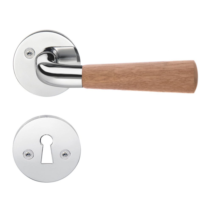 Innerdörrhandtag B875 Rak Konisk Ekgrepp Beslagsboden