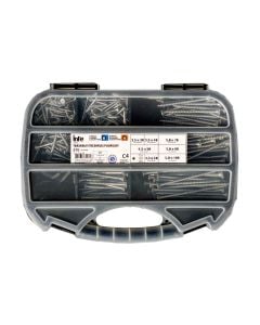 Träskruv C4 försänkt sortimentslåda