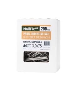 Kamspik Rostfri 3,0x75mm K&auml;rnsund