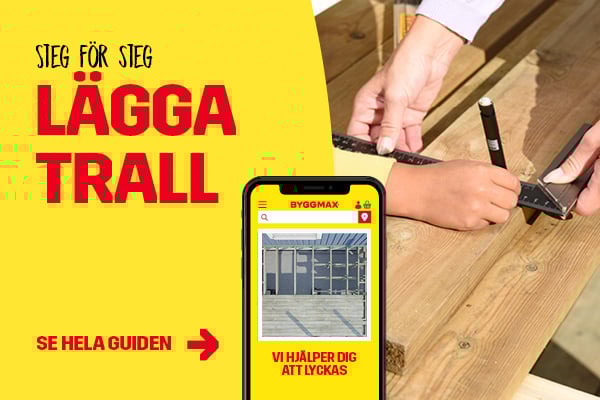 Steg för steg-guide om hur du lägger trall