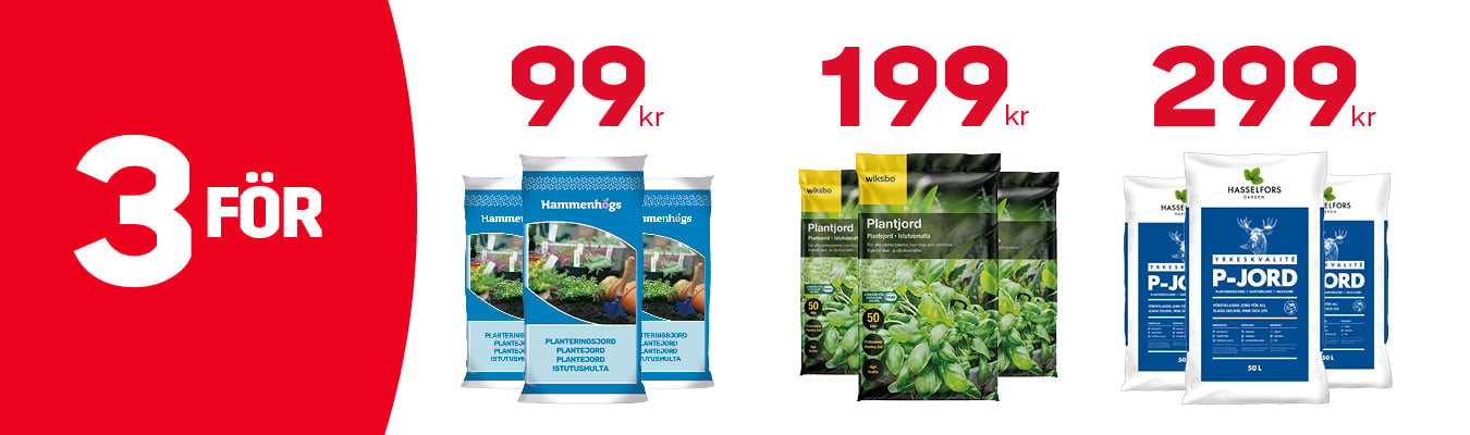 Jorderbjudanden på Byggmax.